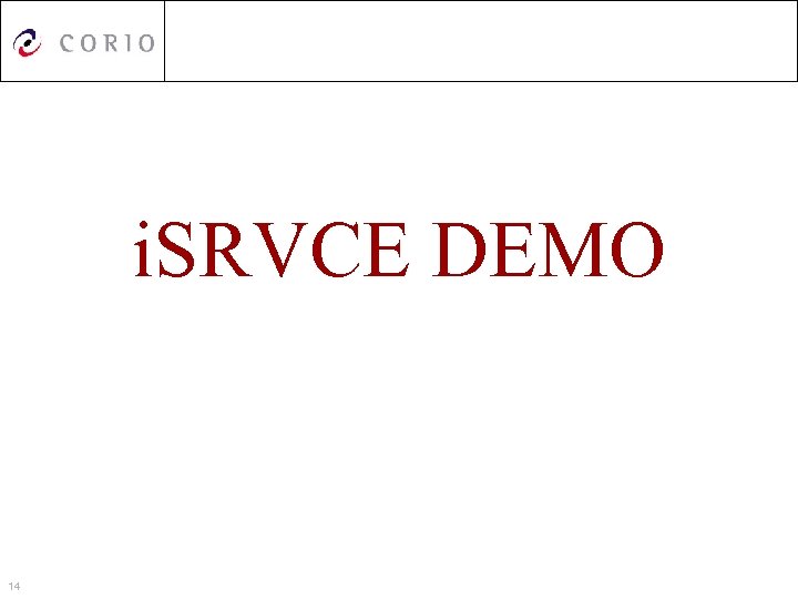 i. SRVCE DEMO 14 