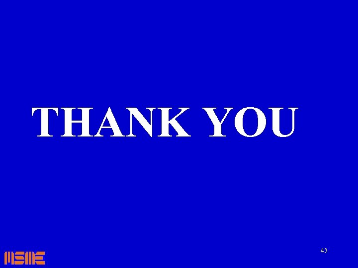 THANK YOU 43 
