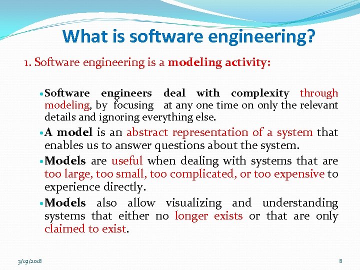 Chapter 1 Introduction Object-Oriented Software Engineering Using UML