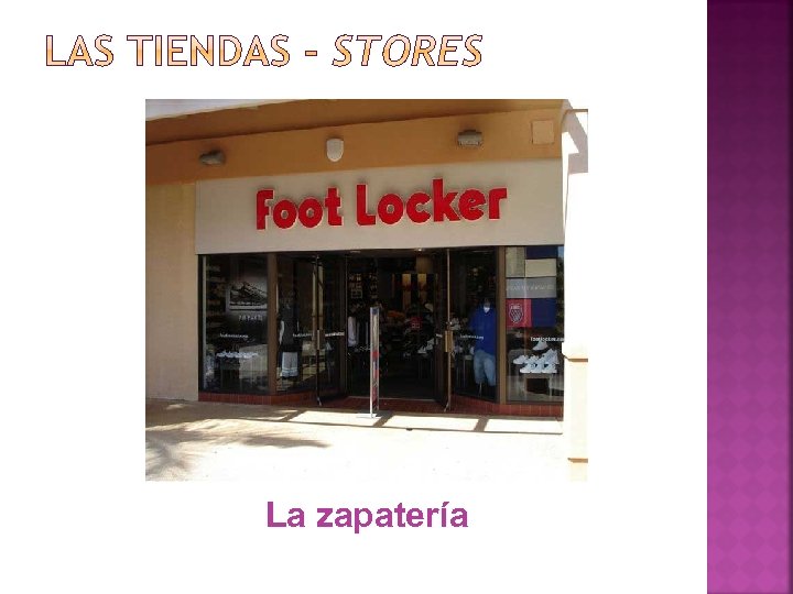 La zapatería 