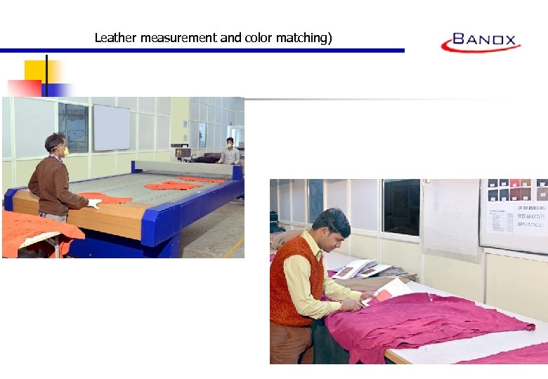 Leather measurement and color matching) 