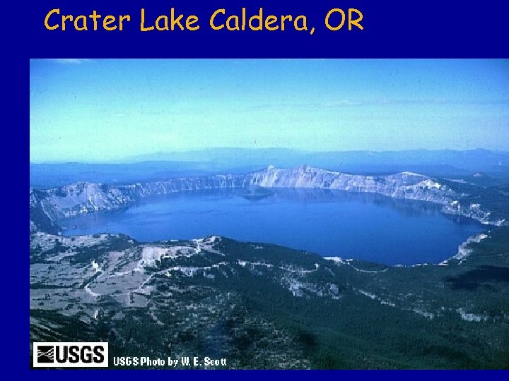 Crater Lake Caldera, OR 