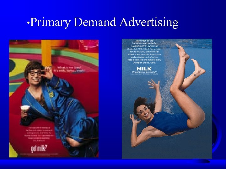  • Primary Demand Advertising 