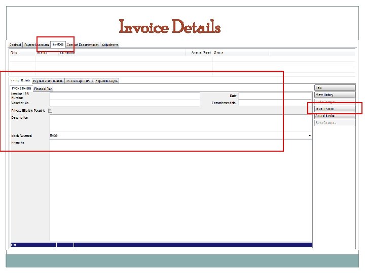 Invoice Details 
