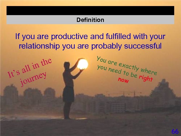 MARRIAGE FROM THE SPECTRUM Definition If you are productive and fulfilled with your relationship