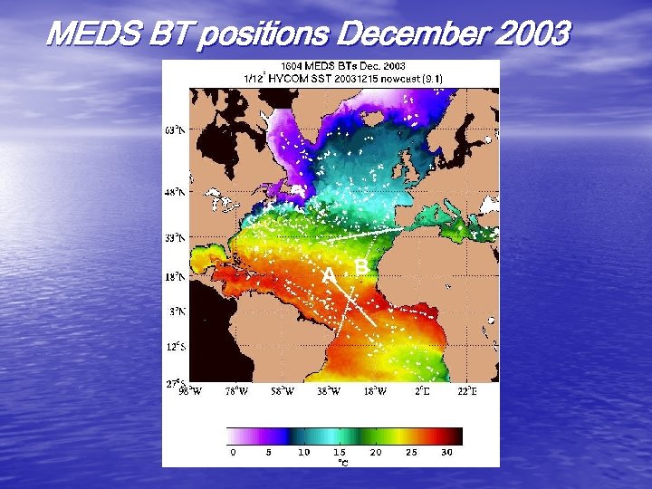MEDS BT positions December 2003 A B 
