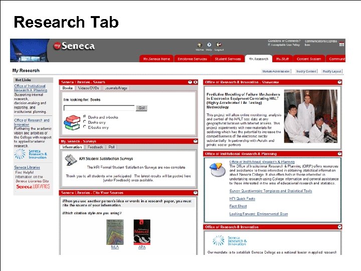 Research Tab 