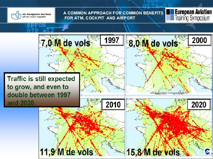 A COMMON APPROACH FOR COMMON BENEFITS FOR ATM, COCKPIT AND AIRPORT 