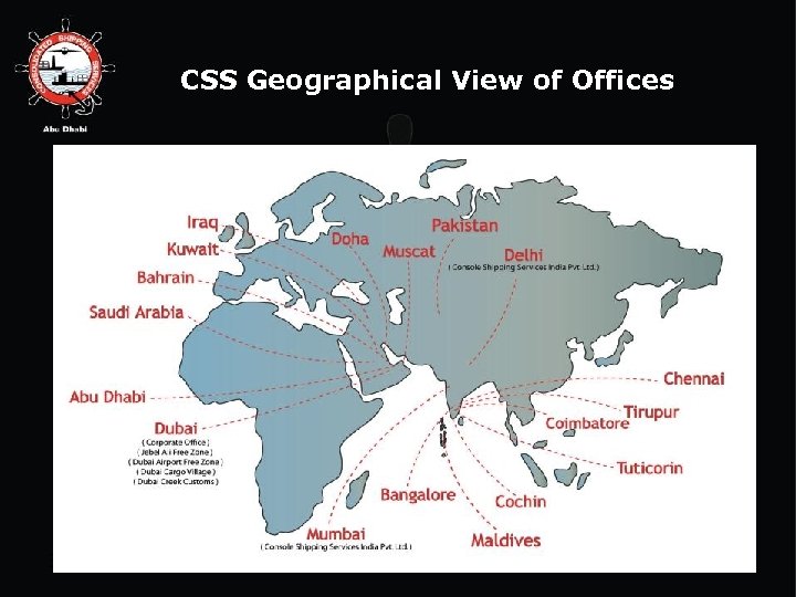 CSS Geographical View of Offices 3/18/2018 20 