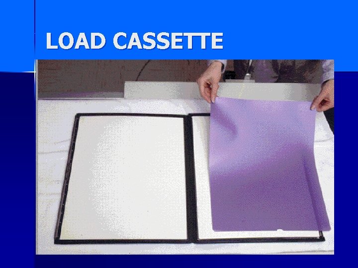 LOAD CASSETTE 