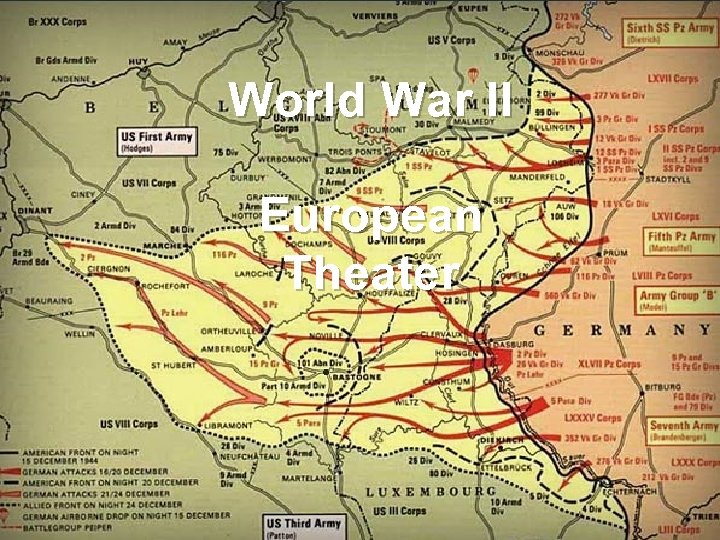 World War II European Theater 