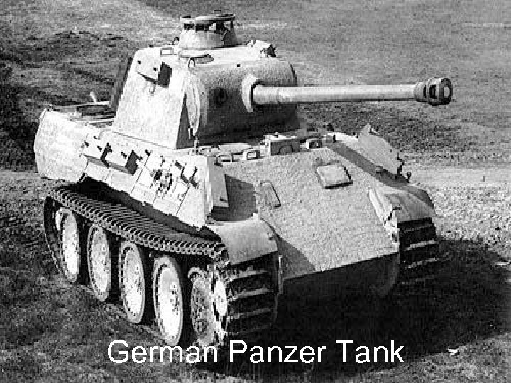 German Panzer Tank 