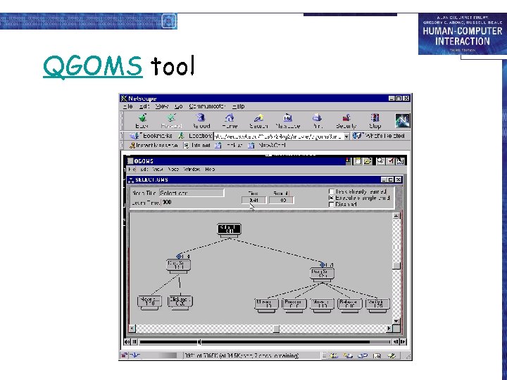 QGOMS tool 