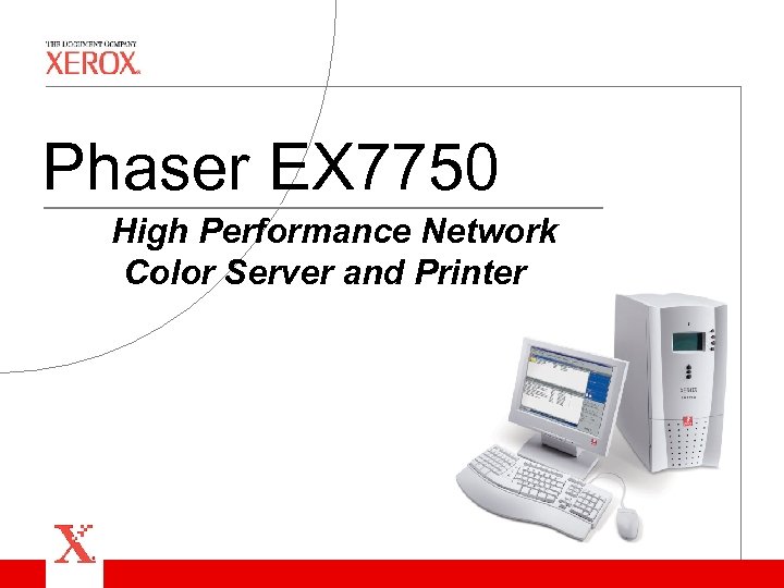 Phaser EX 7750 High Performance Network Color Server and Printer 