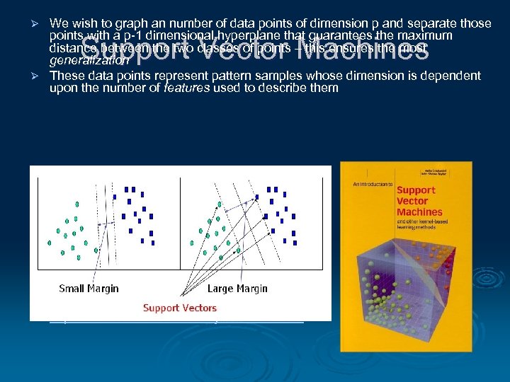 We wish to graph an number of data points of dimension p and separate