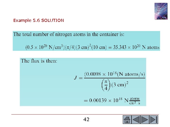 Example 5. 6 SOLUTION 42 42 