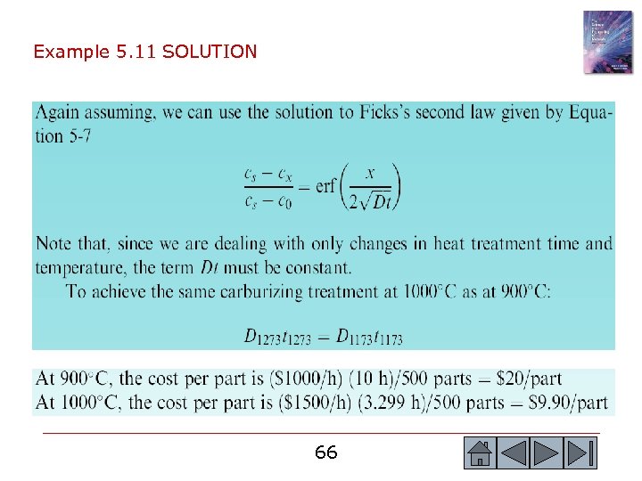 Example 5. 11 SOLUTION 66 66 