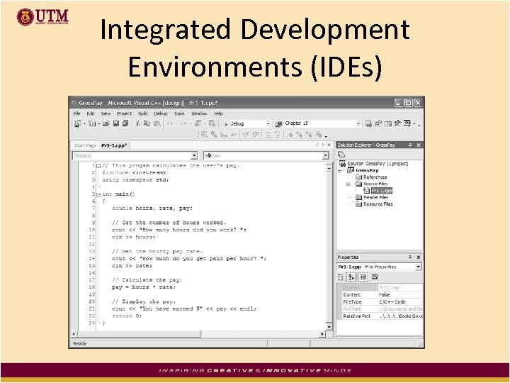 Integrated Development Environments (IDEs) 