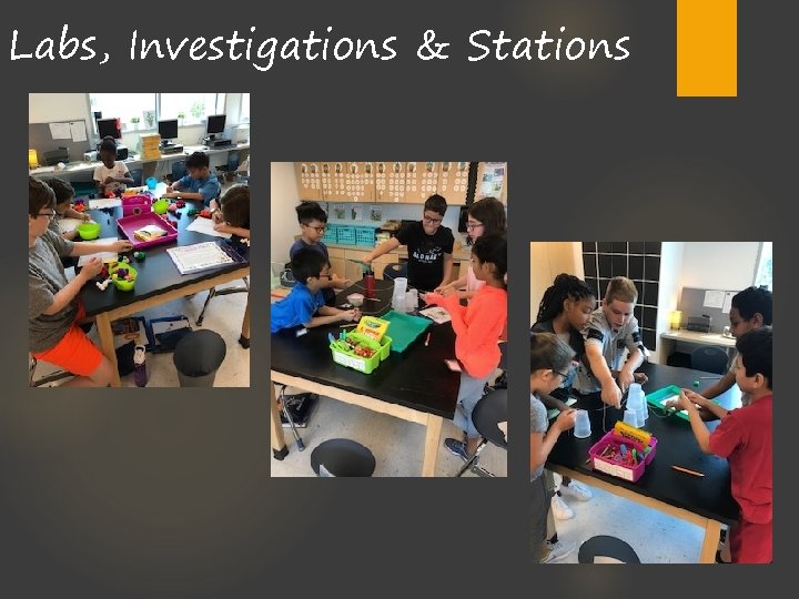 Labs, Investigations & Stations 