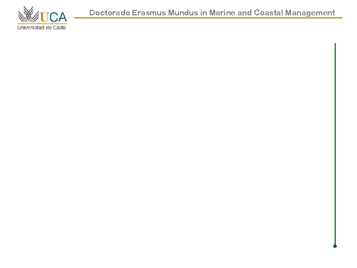 Doctorado Erasmus Mundus in Marine and Coastal Management 