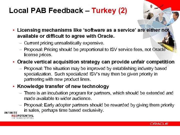 Local PAB Feedback – Turkey (2) • Licensing mechanisms like ‘software as a service’