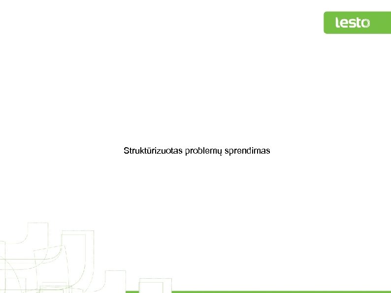 Struktūrizuotas problemų sprendimas 