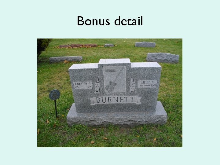 Bonus detail 