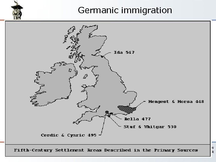 Germanic immigration FFA Languages of the Common Law Prof. Dr. Thomas Lundmark 