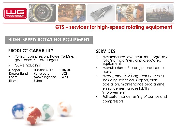 Wood Group Gas Turbine Services KEEP ON TURNING