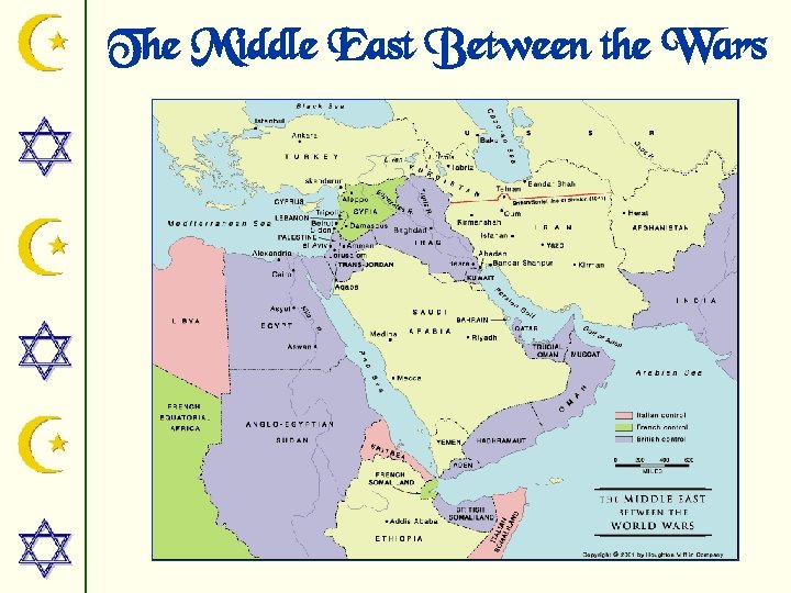 The Middle East Between the Wars 