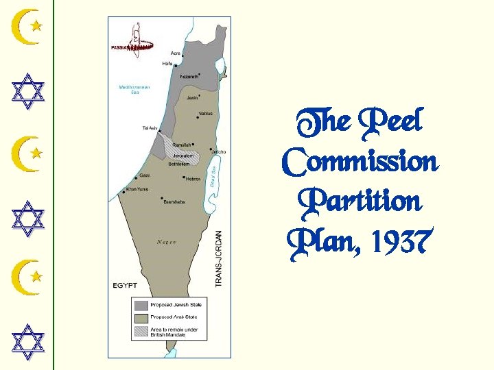 The Peel Commission Partition Plan, 1937 