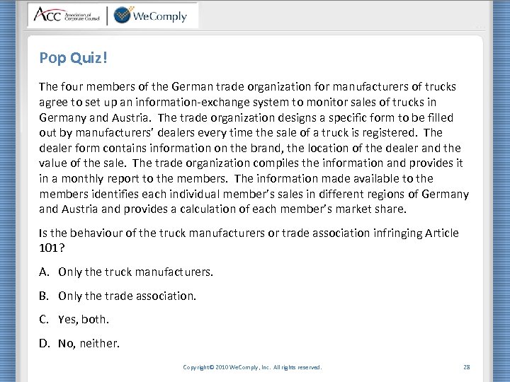 Pop Quiz! The four members of the German trade organization for manufacturers of trucks