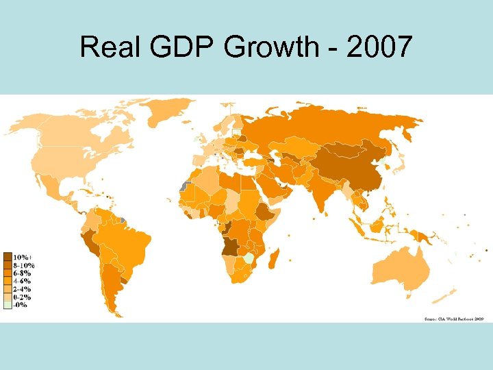 Real GDP Growth - 2007 