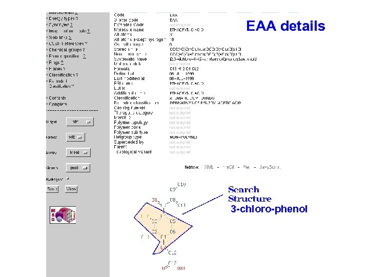 EAA details 3 -chloro-phenol 