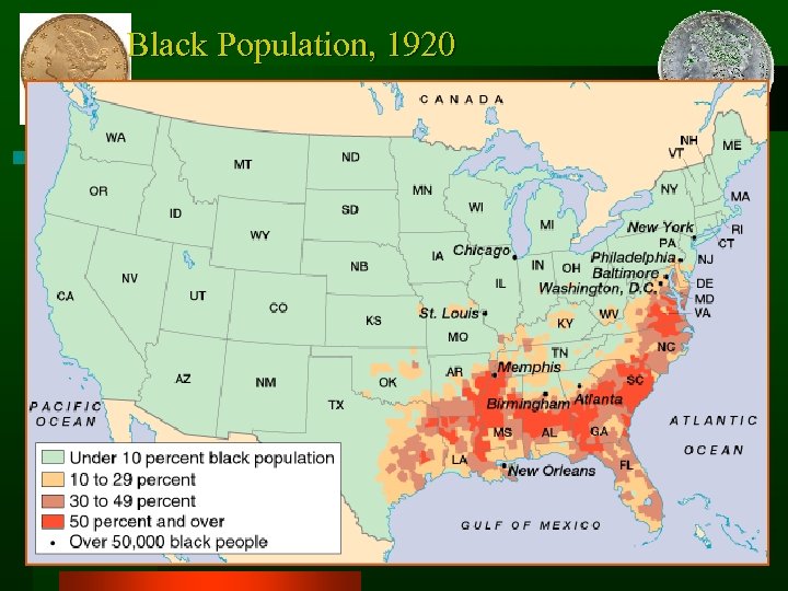 Black Population, 1920 