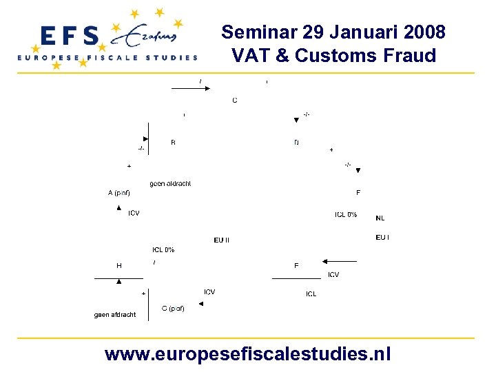Seminar 29 Januari 2008 VAT & Customs Fraud www. europesefiscalestudies. nl 