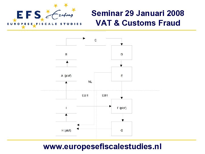 Seminar 29 Januari 2008 VAT & Customs Fraud www. europesefiscalestudies. nl 