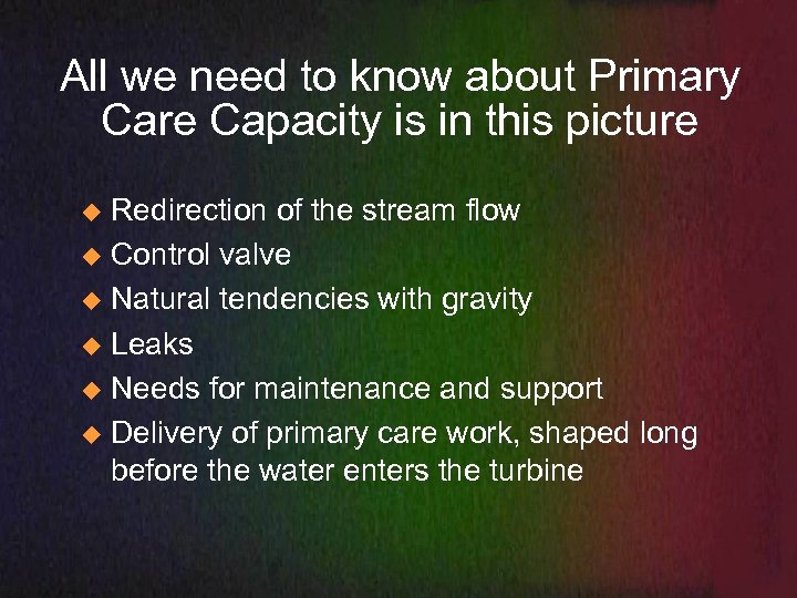 All we need to know about Primary Care Capacity is in this picture Redirection
