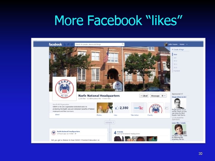 More Facebook “likes” 20 