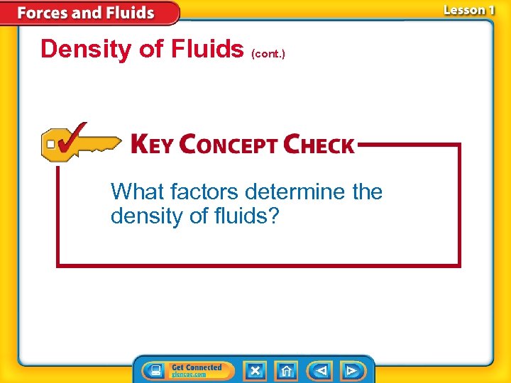 Density of Fluids (cont. ) What factors determine the density of fluids? 