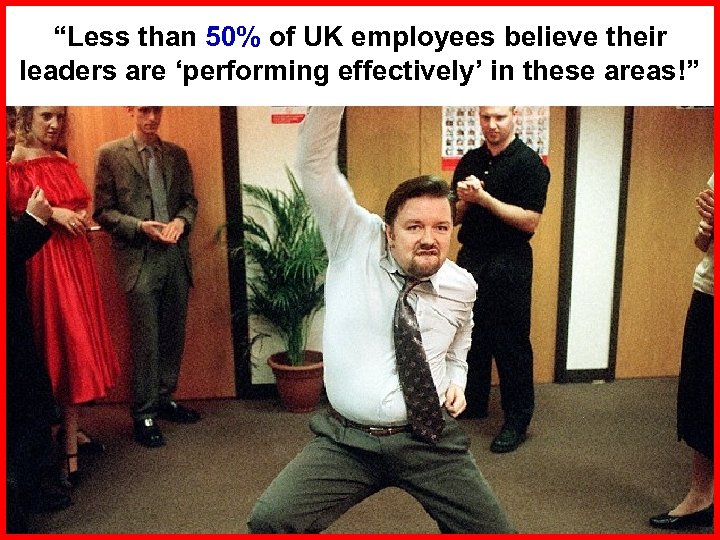 “Less than 50% of UK employees believe their leaders are ‘performing effectively’ in these