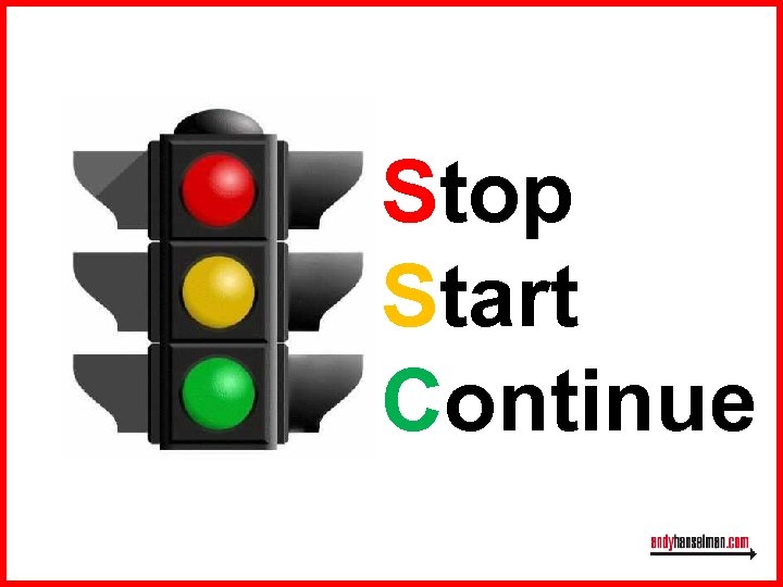 Stop Start Continue 