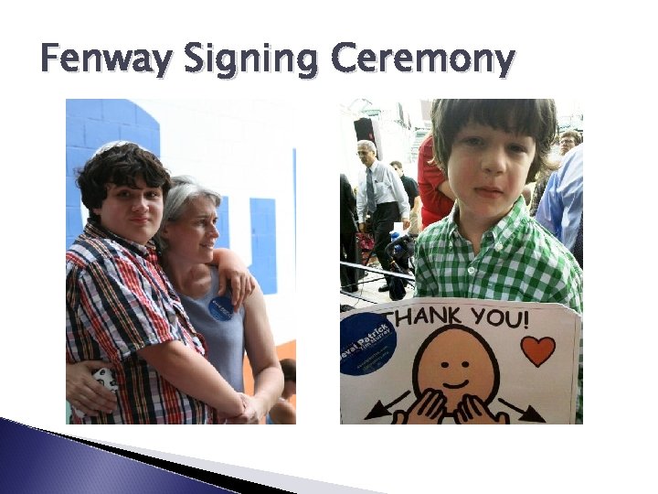 Fenway Signing Ceremony 