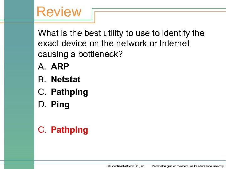 Review What is the best utility to use to identify the exact device on