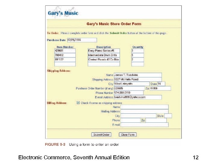 Electronic Commerce, Seventh Annual Edition 12 