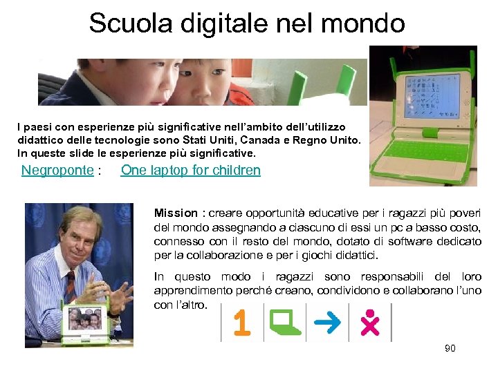 Scuola digitale nel mondo I paesi con esperienze più significative nell’ambito dell’utilizzo didattico delle
