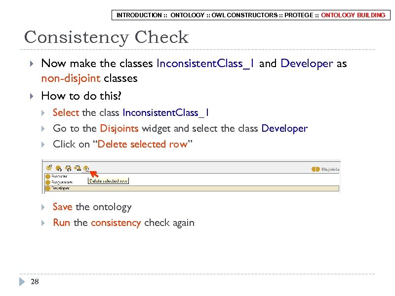 INTRODUCTION : : ONTOLOGY : : OWL CONSTRUCTORS : : PROTEGE : : ONTOLOGY