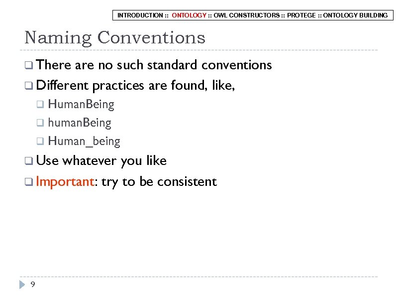 INTRODUCTION : : ONTOLOGY : : OWL CONSTRUCTORS : : PROTEGE : : ONTOLOGY