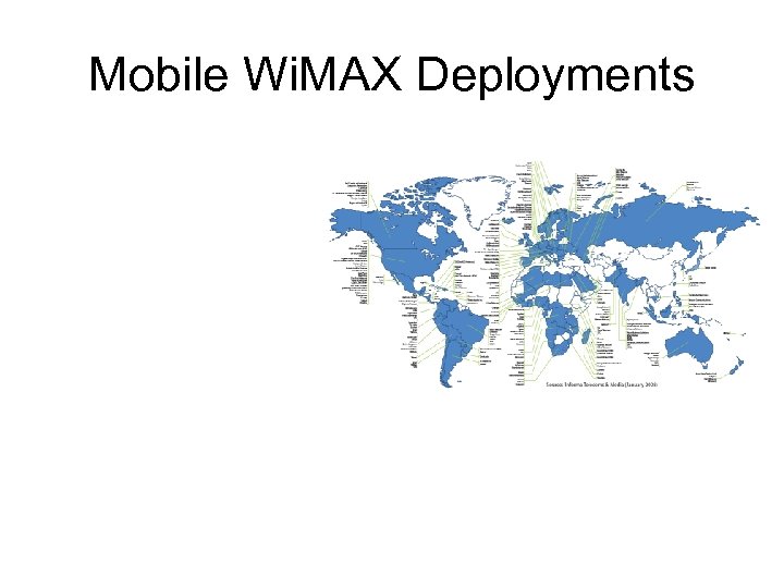 Mobile Wi. MAX Deployments 