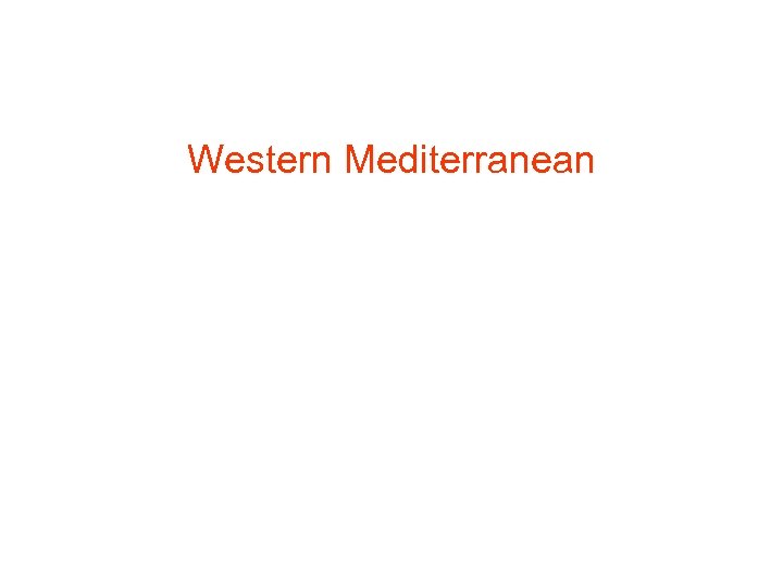 Western Mediterranean 